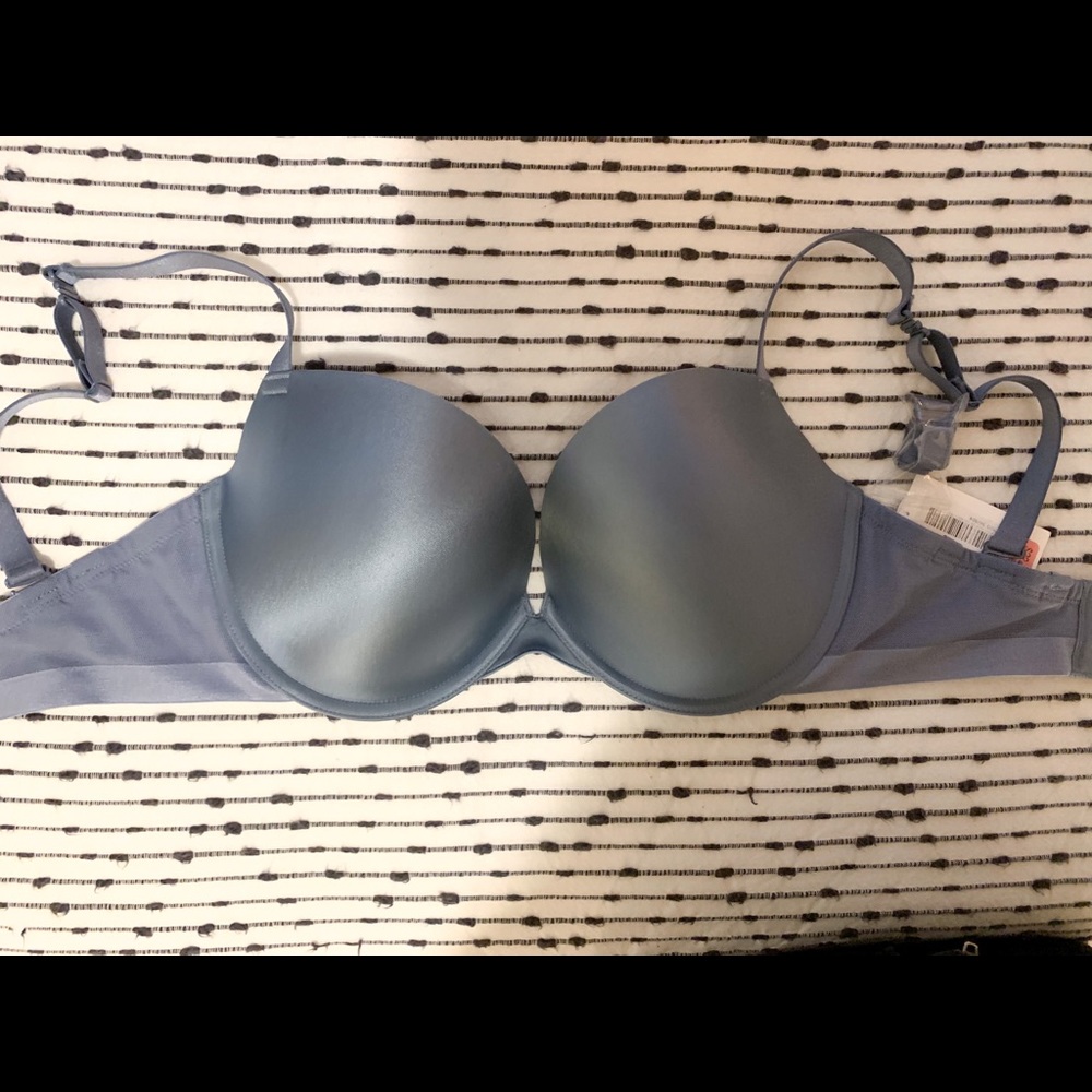Le Mystère 7 Way Convertible Bra 32G Blue